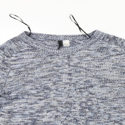 Divided Womens Blue   Pullover Jumper Size S