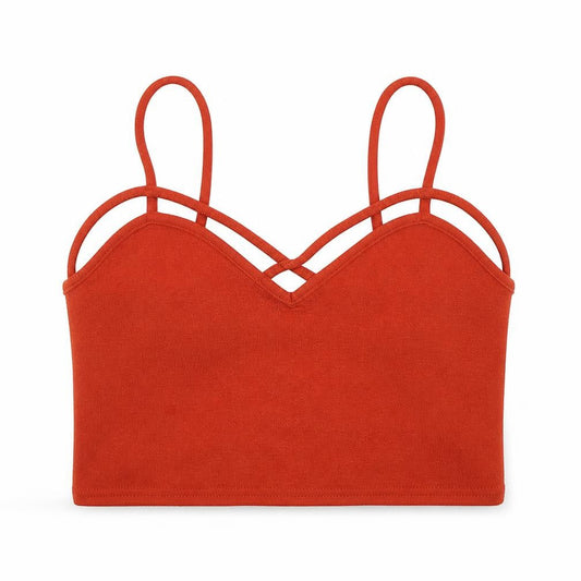 Boohoo Womens Orange    Tank Size 10