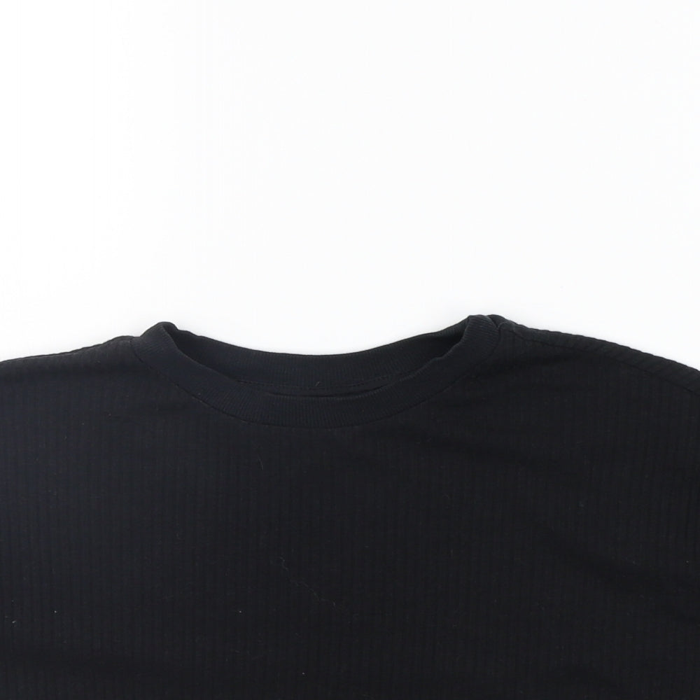 ASOS Womens Black   Basic T-Shirt Size 6