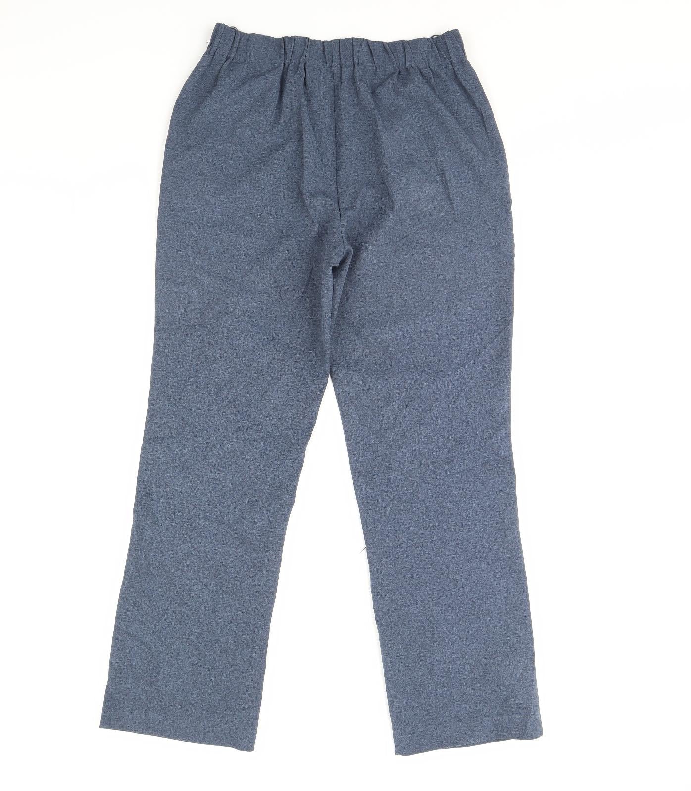 Preworn Womens Blue   Trousers  Size 10 L28 in