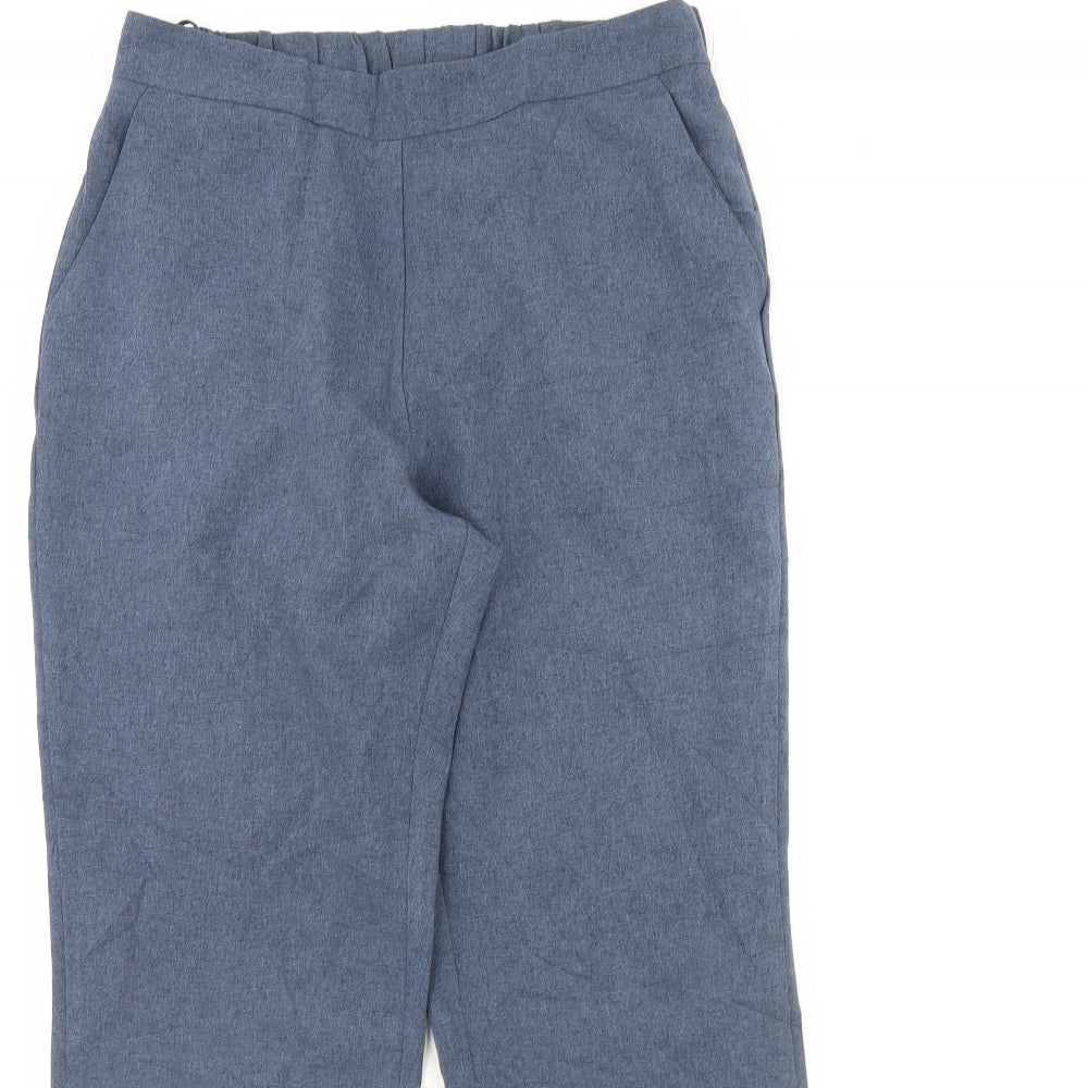Preworn Womens Blue   Trousers  Size 10 L28 in