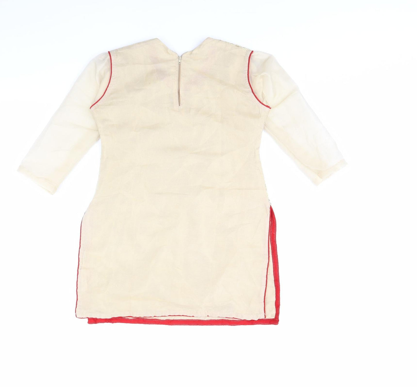 Preworn Womens Beige   Basic Blouse Size S