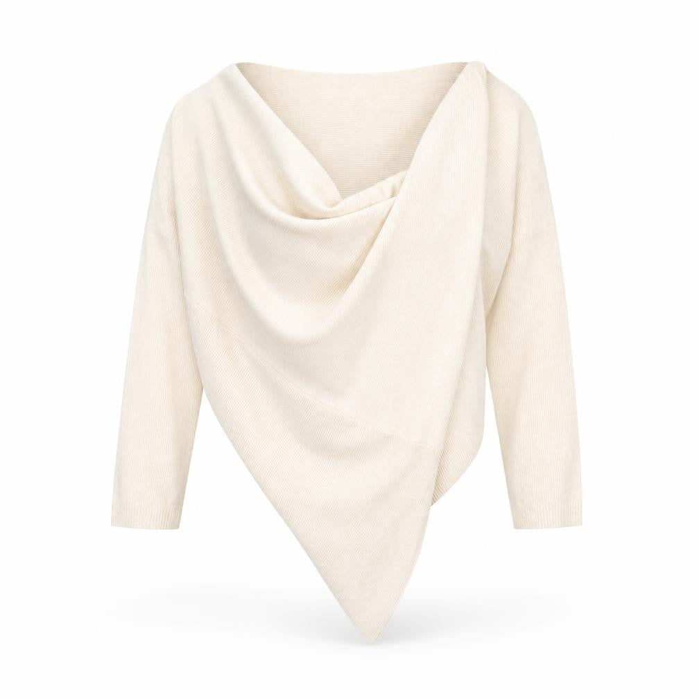 Studio Womens Ivory   Pullover Jumper One Size
