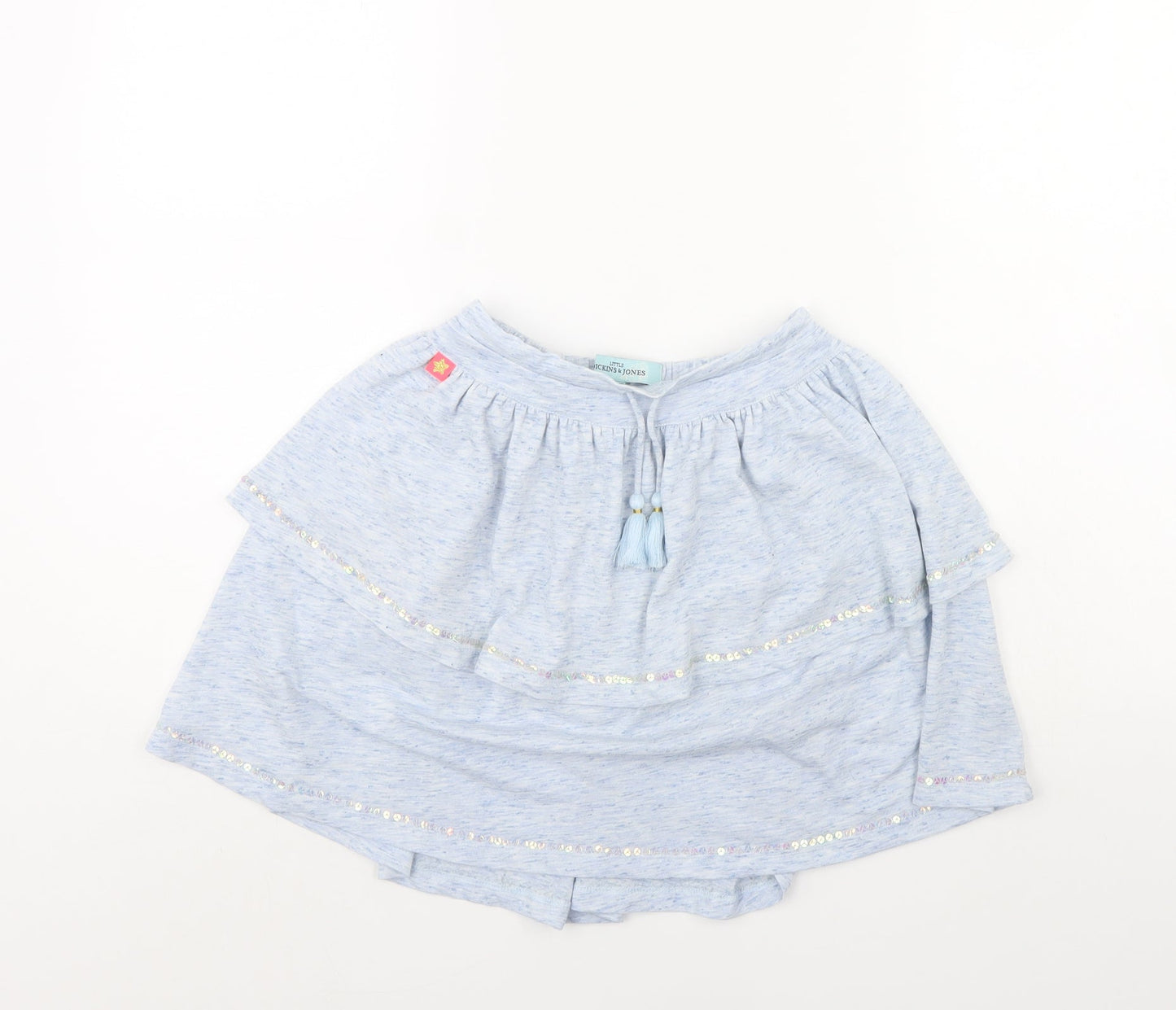 Little Dickins and Jones Girls Blue   Mini Skirt Size 9 Years