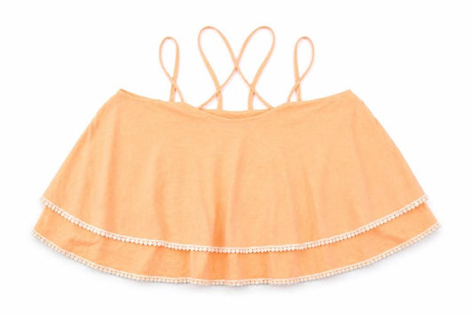 Atmosphere Womens Orange   Cropped Tank Size 12