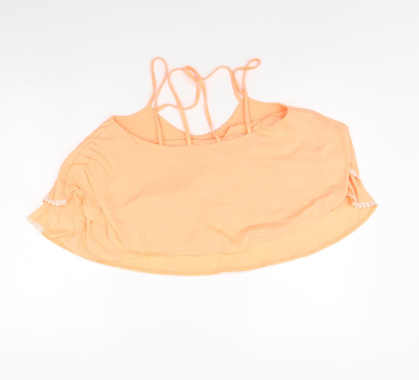 Atmosphere Womens Orange   Cropped Tank Size 12