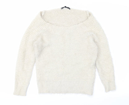Blonde + Blonde Womens Beige   Pullover Jumper Size 10