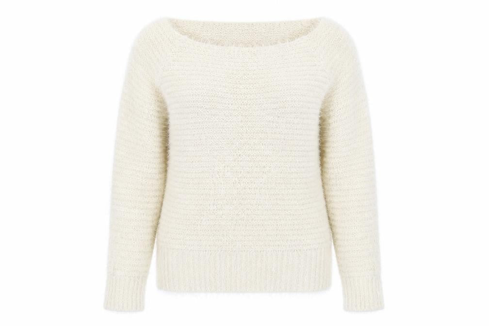 Blonde + Blonde Womens Beige   Pullover Jumper Size 10
