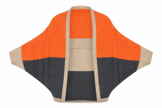 SHEIN Womens Multicoloured Geometric  Cardigan Jumper Size M