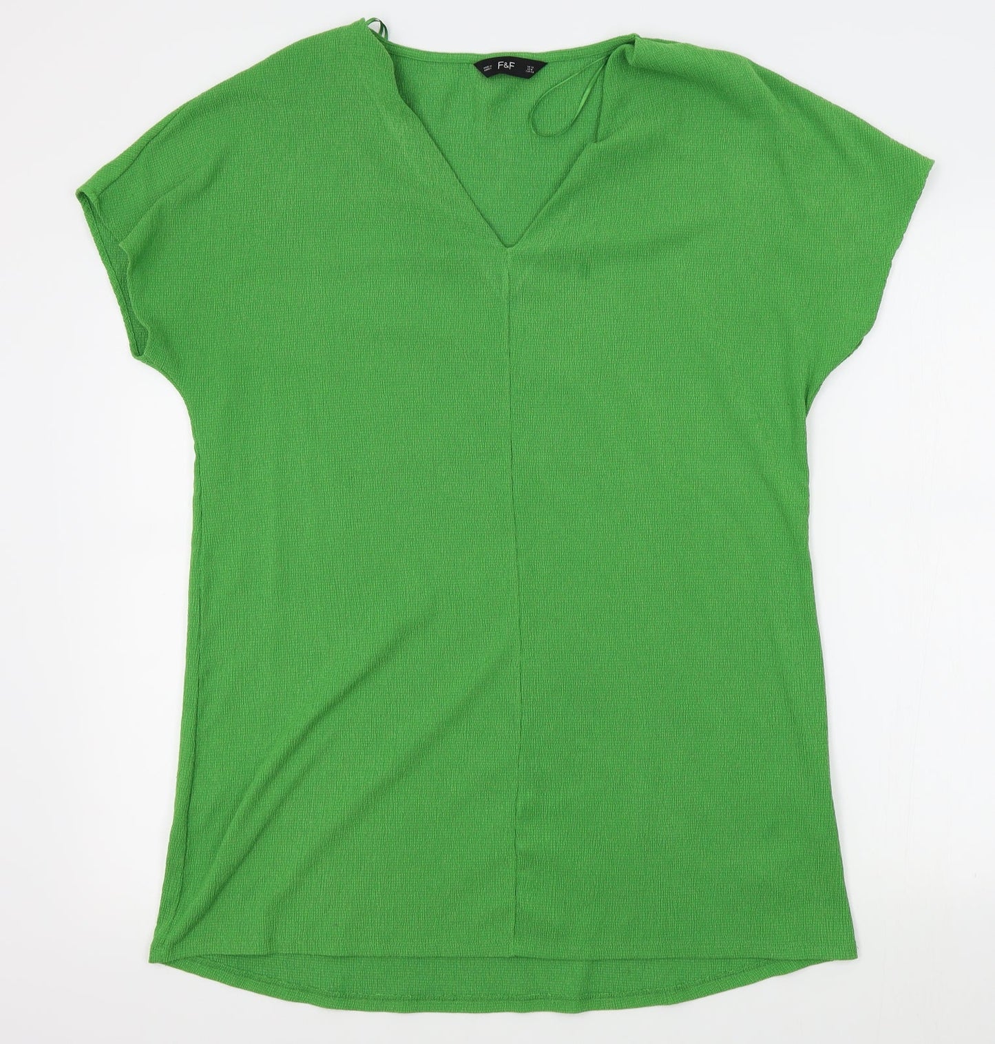 F&F Womens Green   Pullover Jumper Size 12