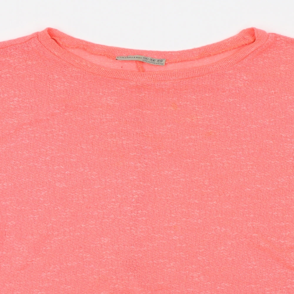 Atmosphere Womens Pink   Basic Blouse Size 18