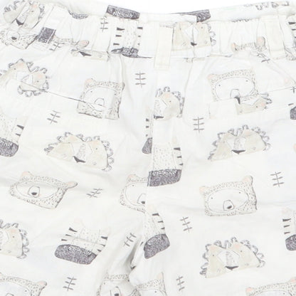 Next Girls  Geometric  Cropped Trousers Size 2-3 Years