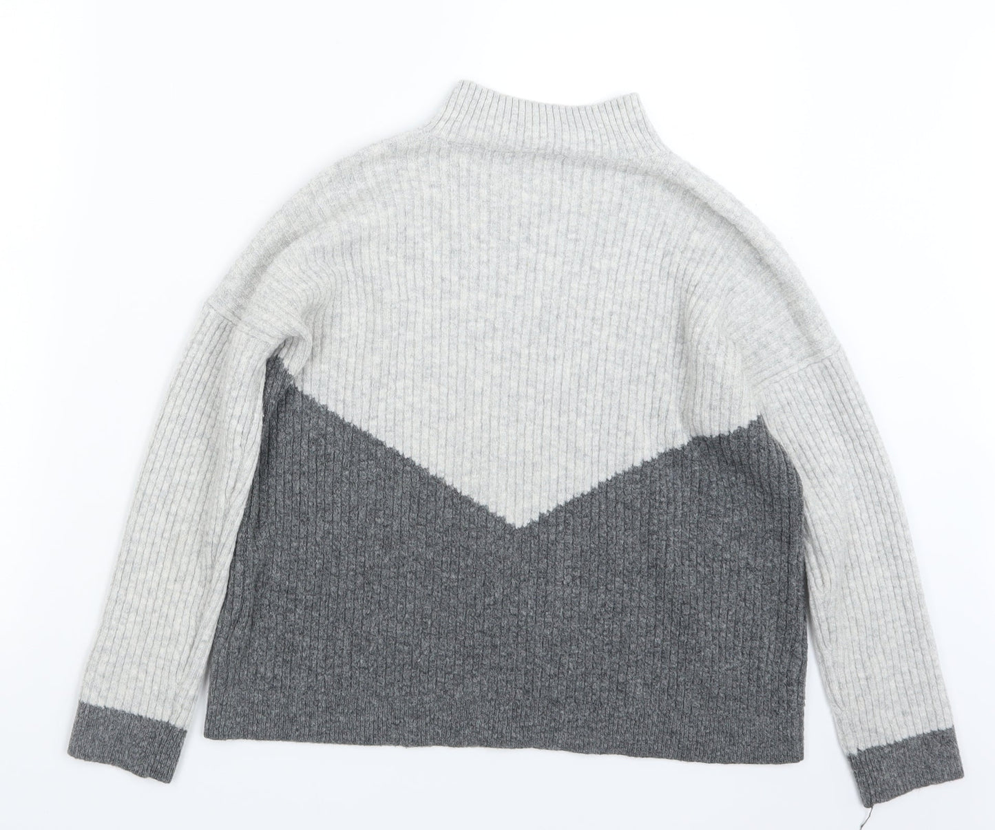 Marks and Spencer Womens Grey  Knit Pullover Jumper Size M