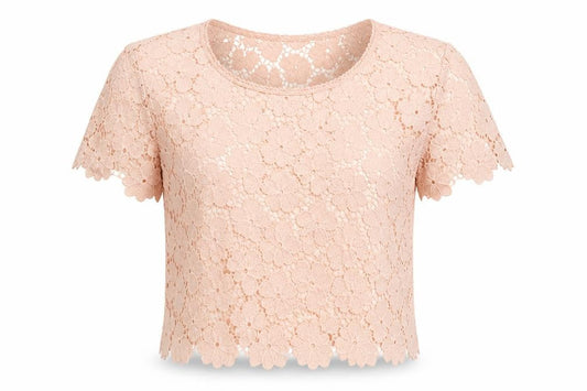 Atmosphere Womens Pink  Lace Basic Blouse Size 14
