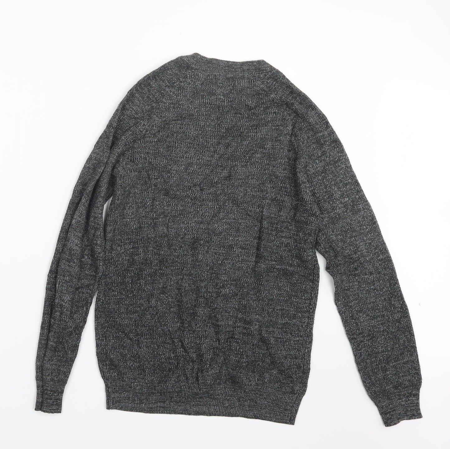 Burton Mens Grey  Knit Pullover Jumper Size XS