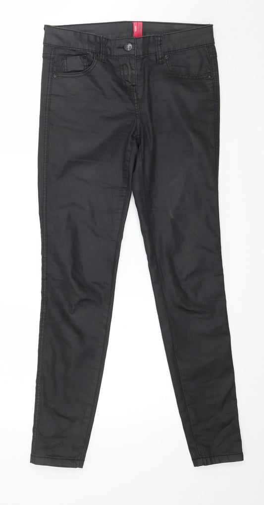 YES YES Womens Black   Skinny Jeans Size 8 L29 in - Waxed