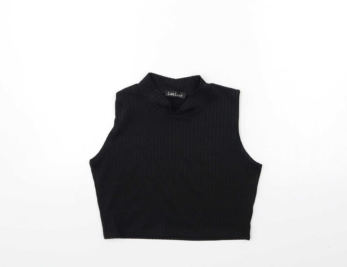 Lime Light Womens Black   Basic Tank Size M