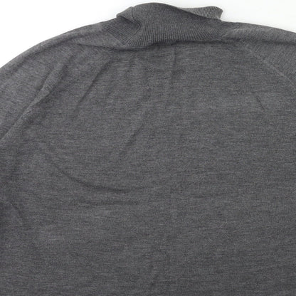 Zara Womens Grey  Knit Pullover Jumper Size S
