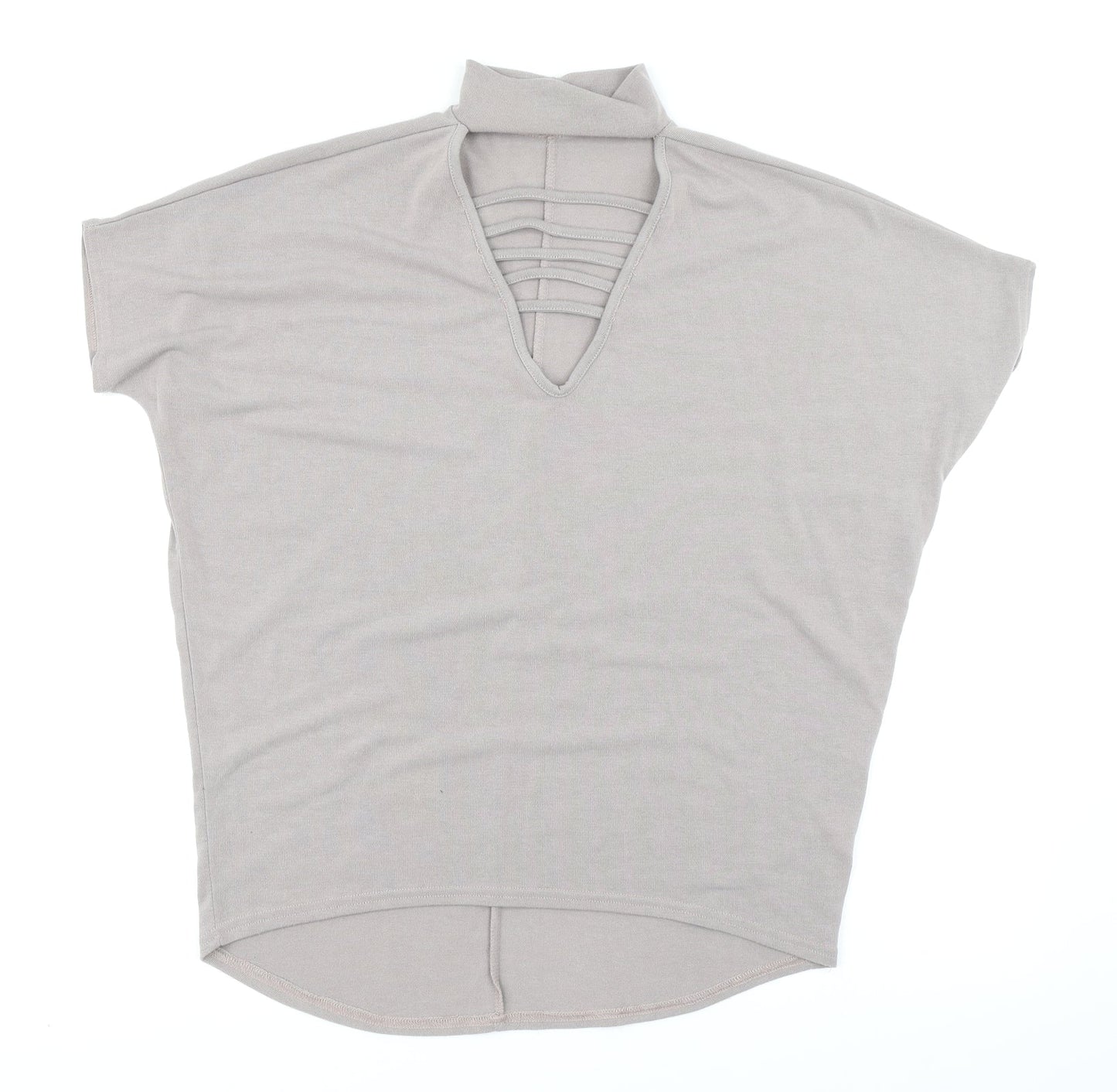 Select Womens Brown   Basic T-Shirt Size 6