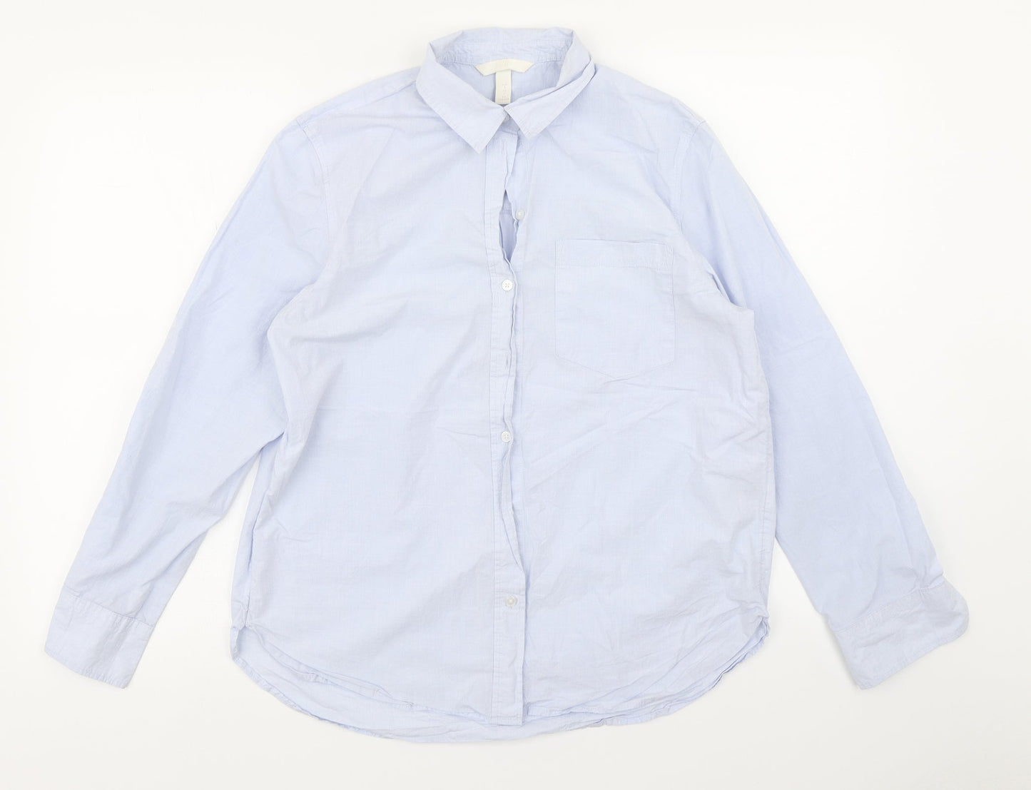 H&M Mens Blue    Button-Up Size S