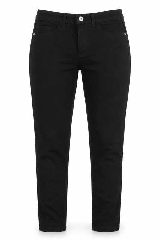V Womens Black  Denim Skinny Jeans Size 10 L28 in