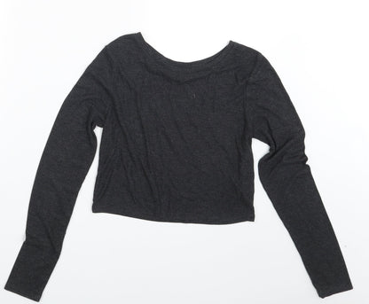 Topshop Womens Grey   Pullover Jumper Size 10