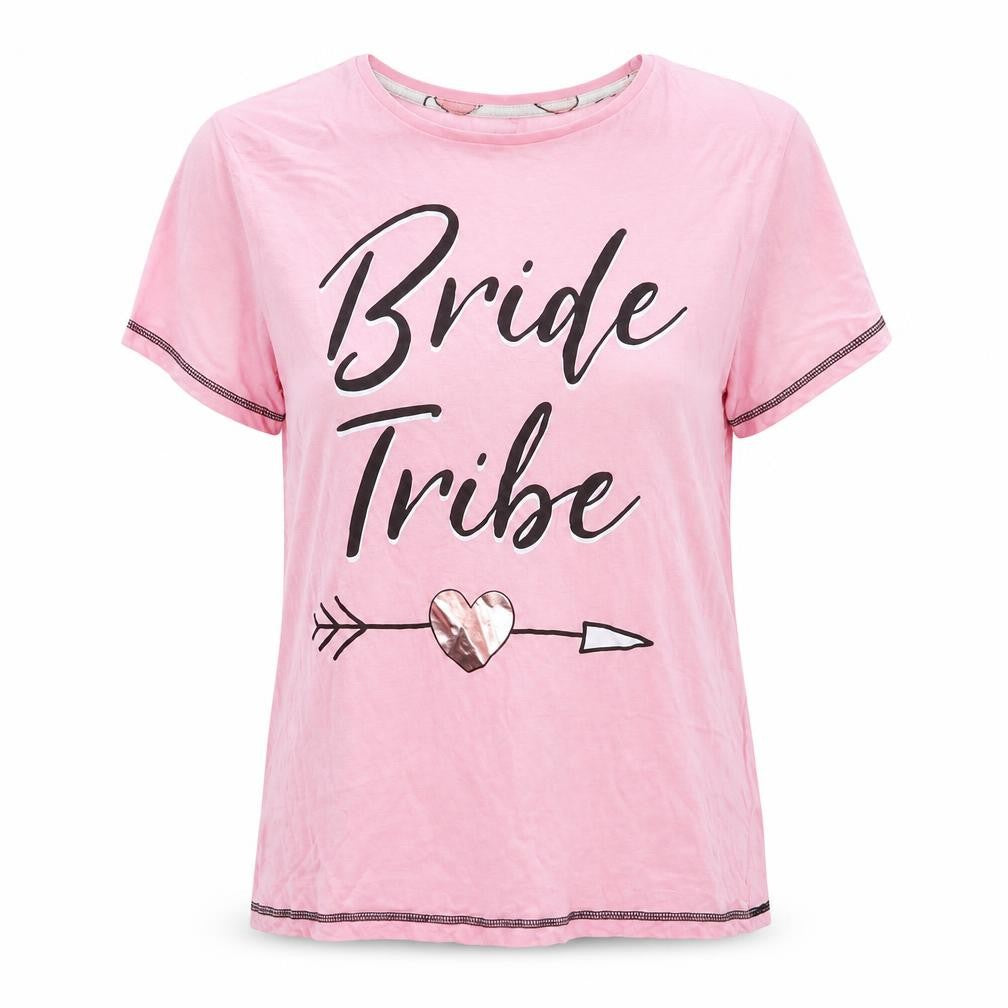 Studio Sleepwear   Womens Pink   Basic T-Shirt Size 16  - Bride Tribe