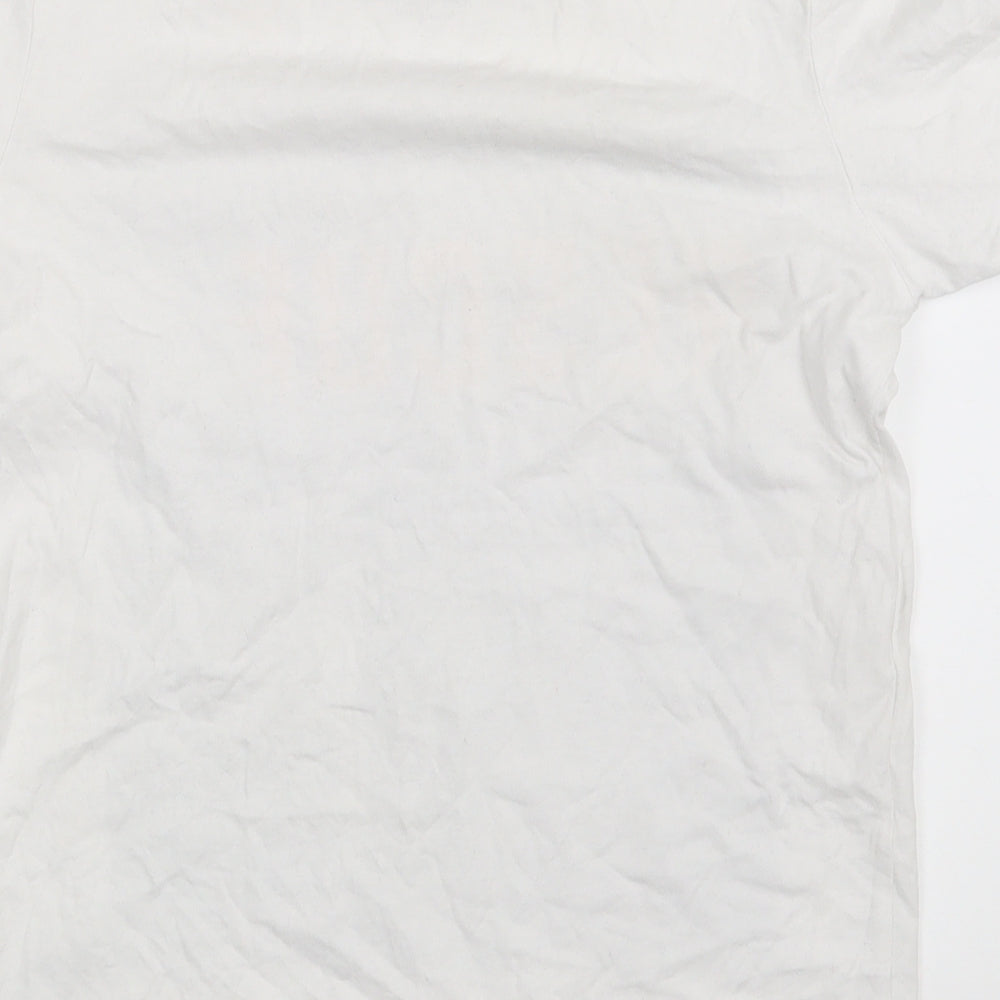 Nutmeg Boys White   Basic T-Shirt Size 11-12 Years
