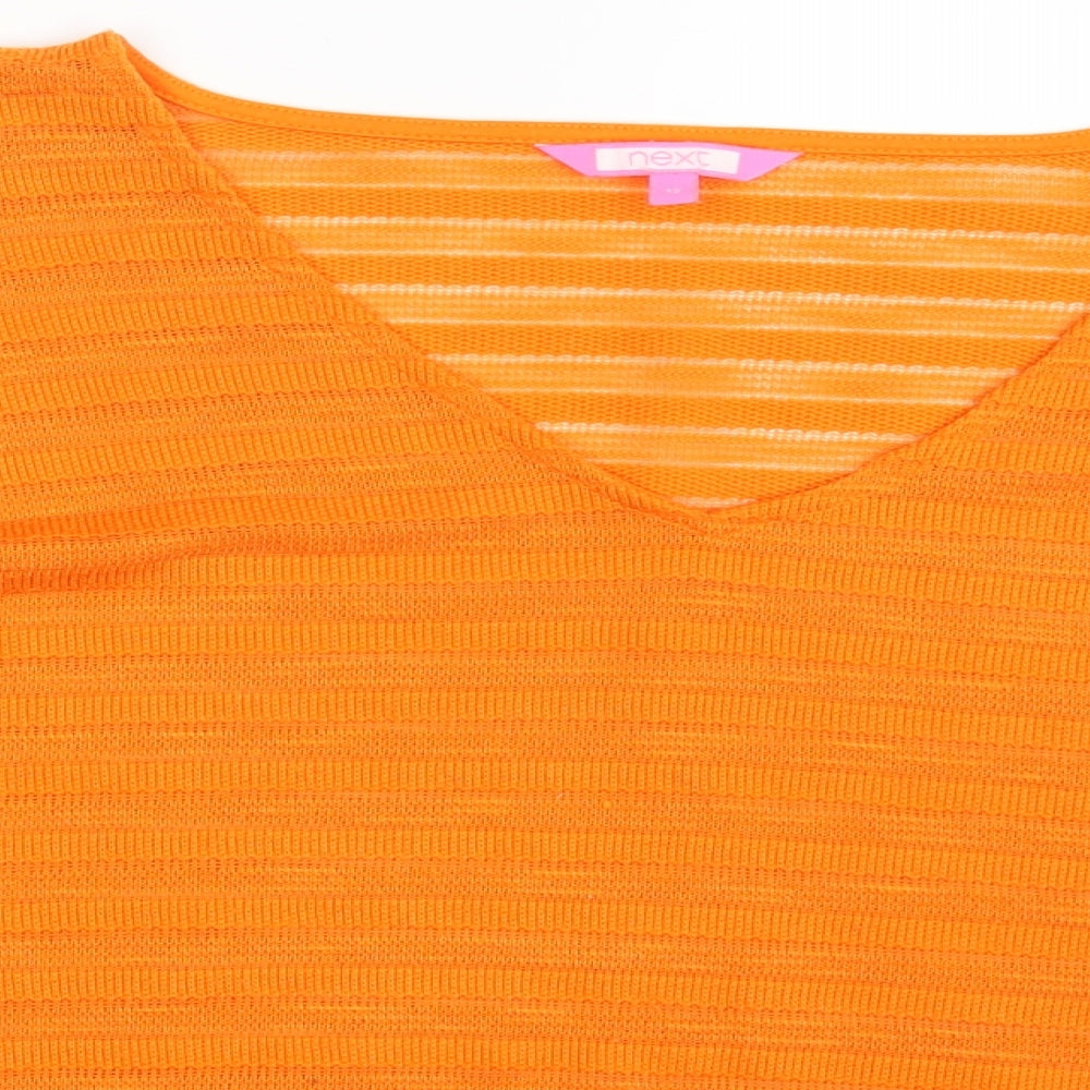 NEXT Womens Orange   Pullover Jumper Size 12