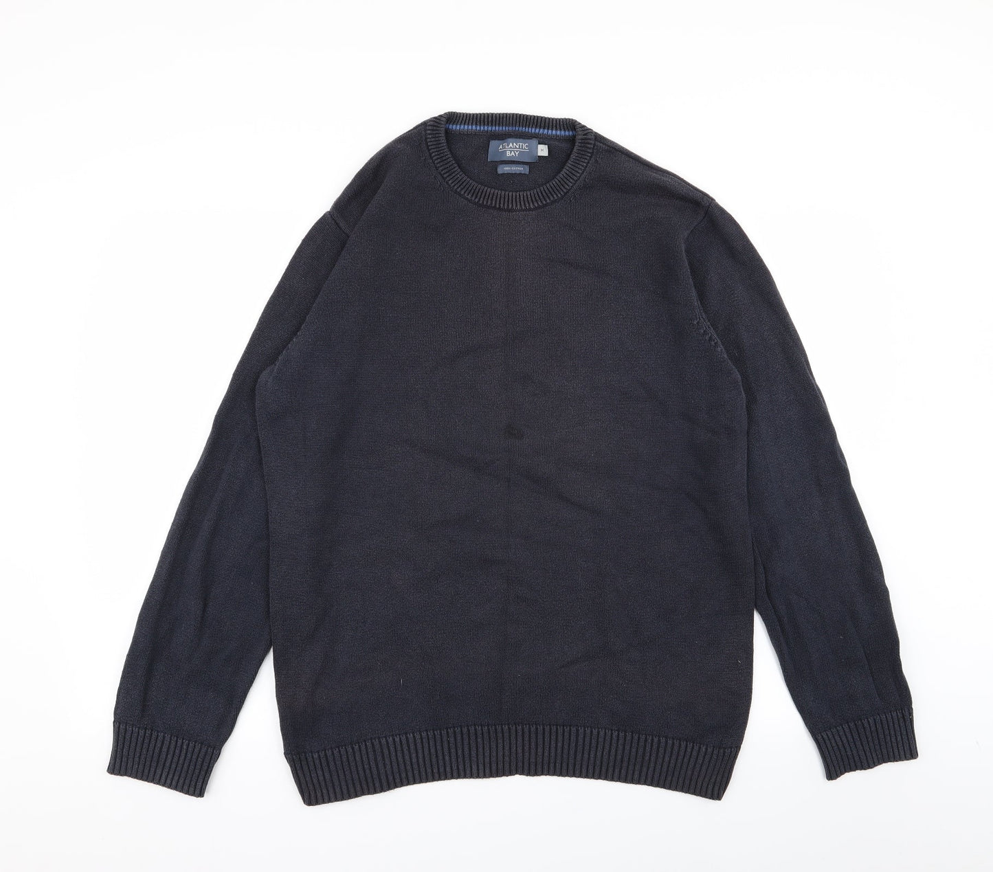atlntic bay Mens Grey   Pullover Jumper Size M