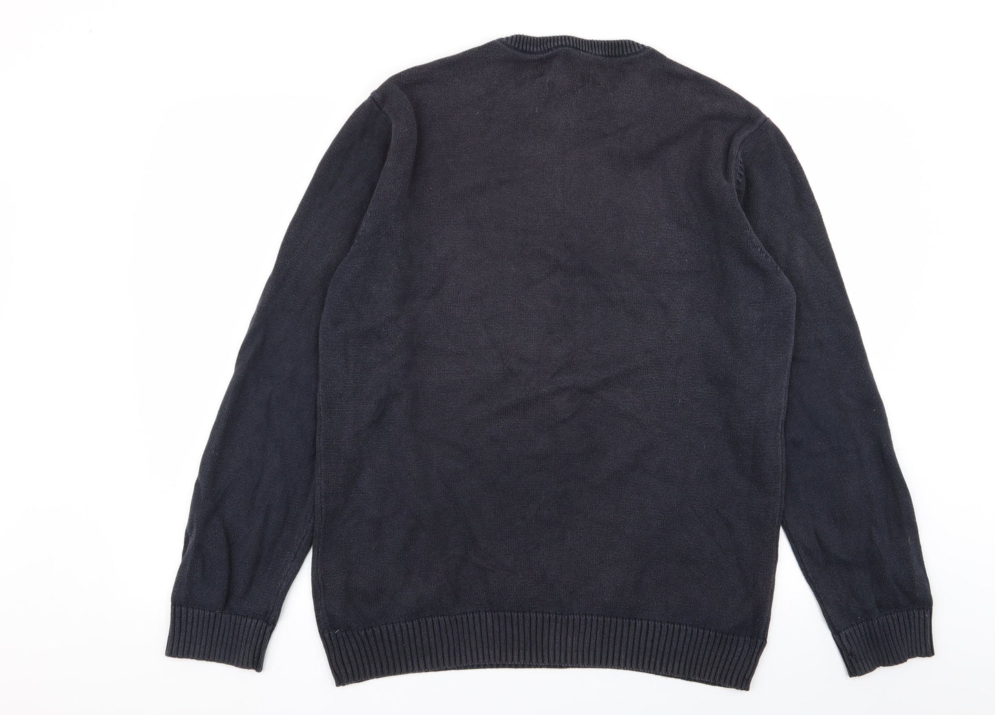 atlntic bay Mens Grey   Pullover Jumper Size M