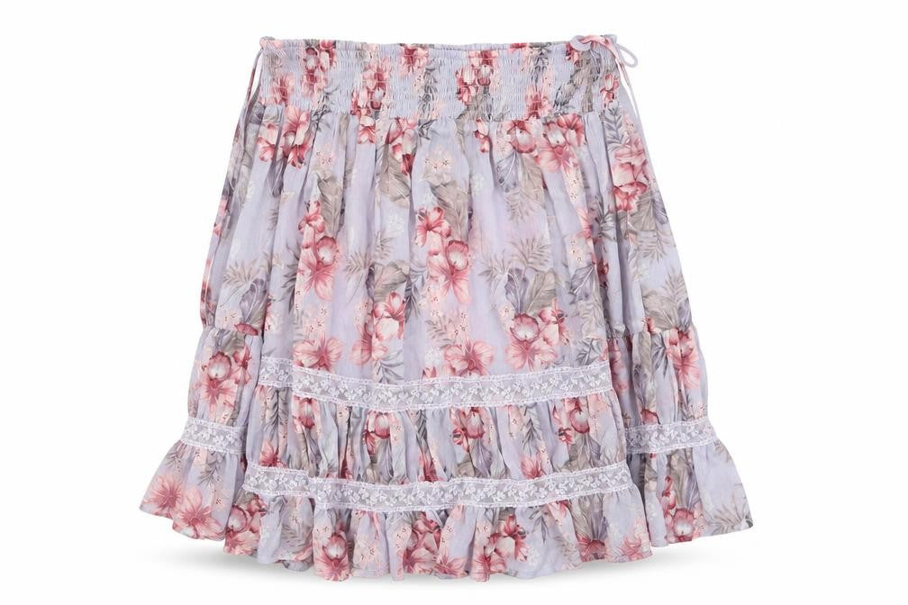 New Look Womens Purple Floral  Basic Blouse Size 8
