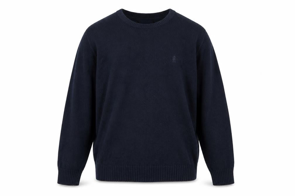 Easy Mens Blue   Pullover Jumper Size M