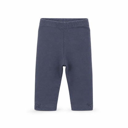 Front view of Asda George girls’ grey jogger trousers, size 3-6, months - legging