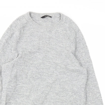 George Mens Grey   Pullover Sweatshirt Size S