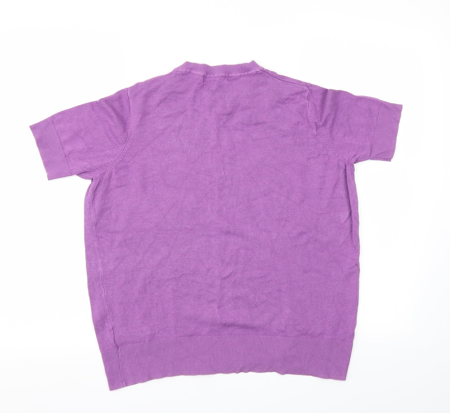 M&S Womens Pink   Basic T-Shirt Size 12