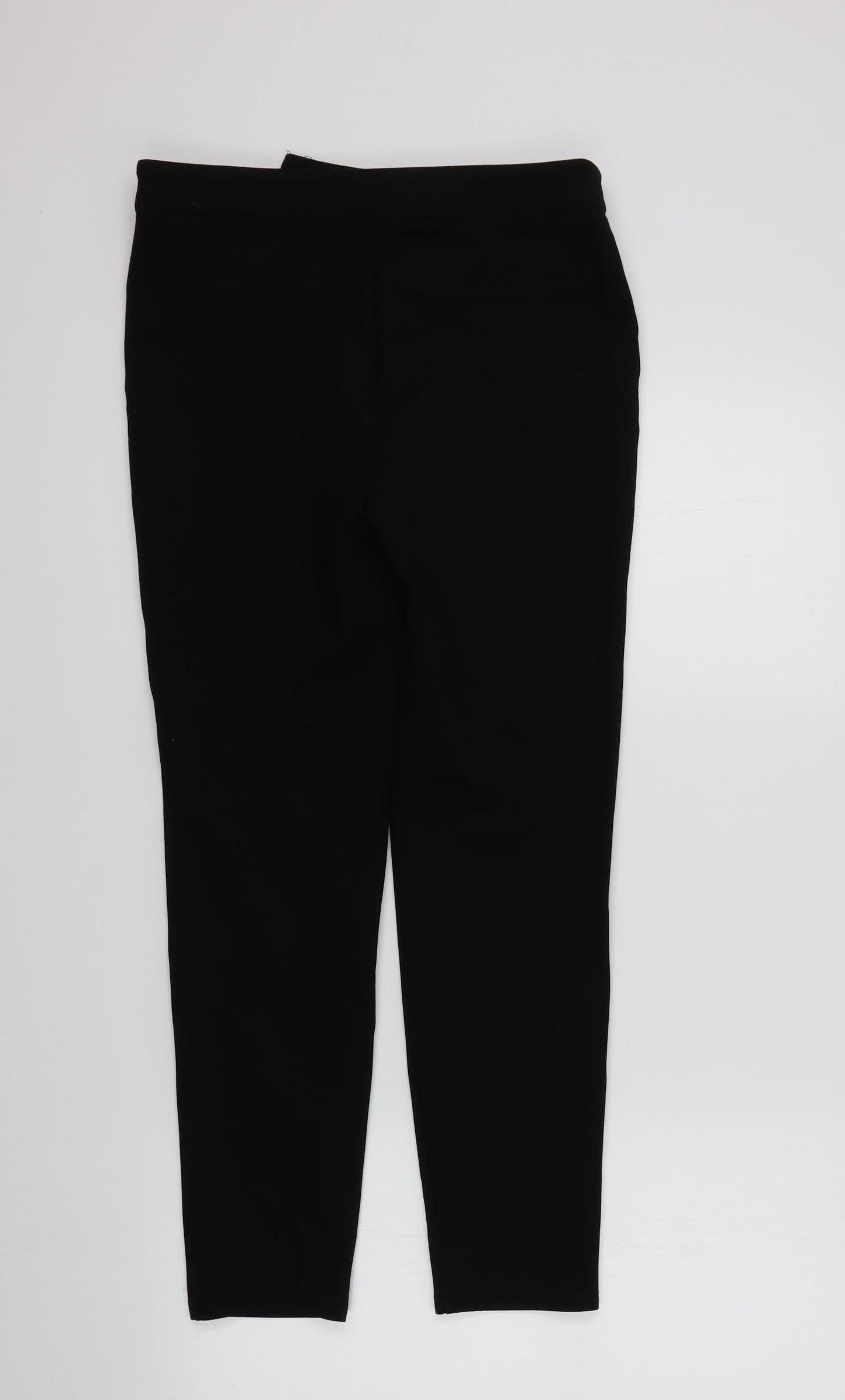 Papaya Womens Black   Trousers  Size 10 L25 in
