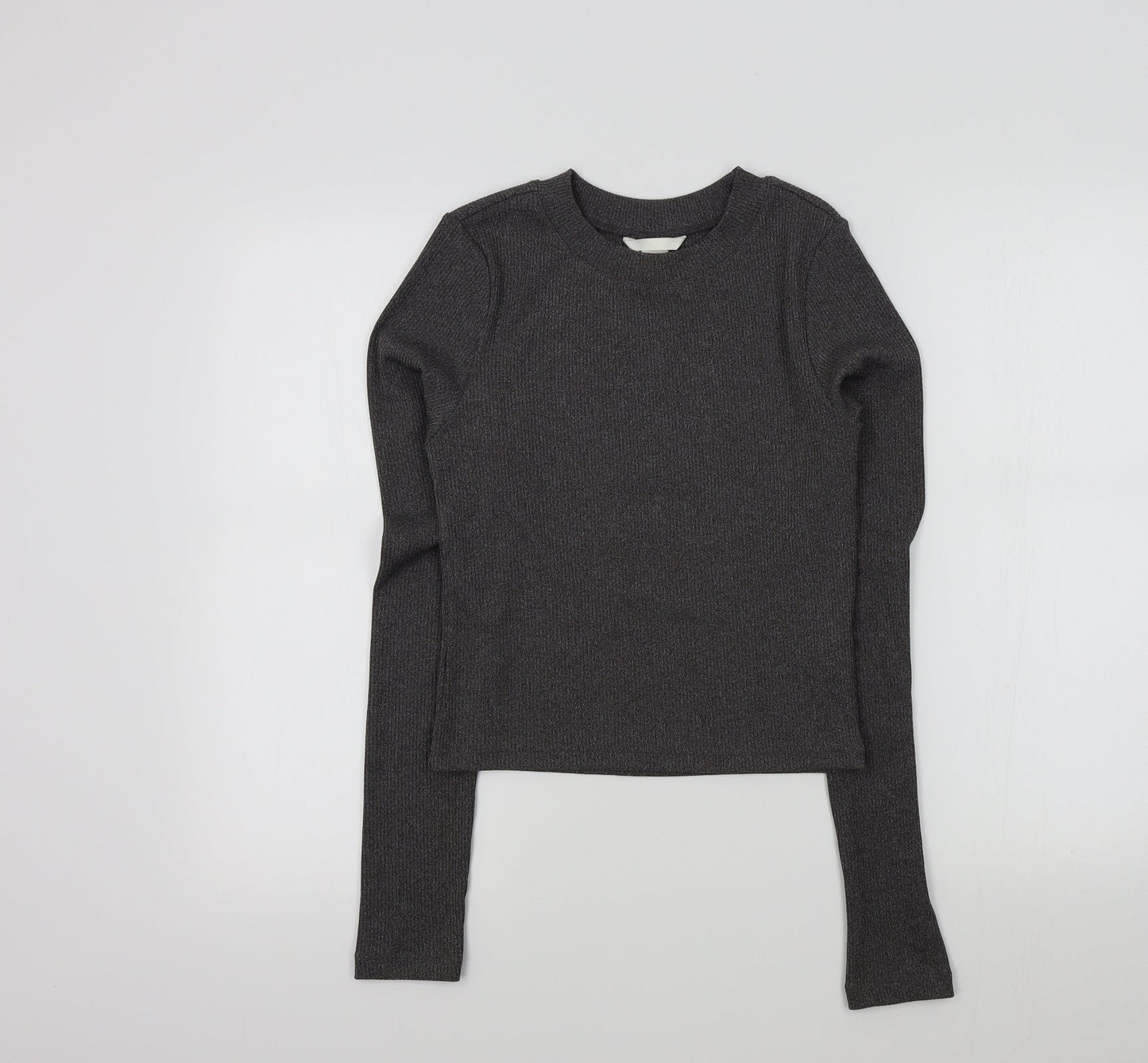 H&M Womens Grey   Pullover Jumper Size S