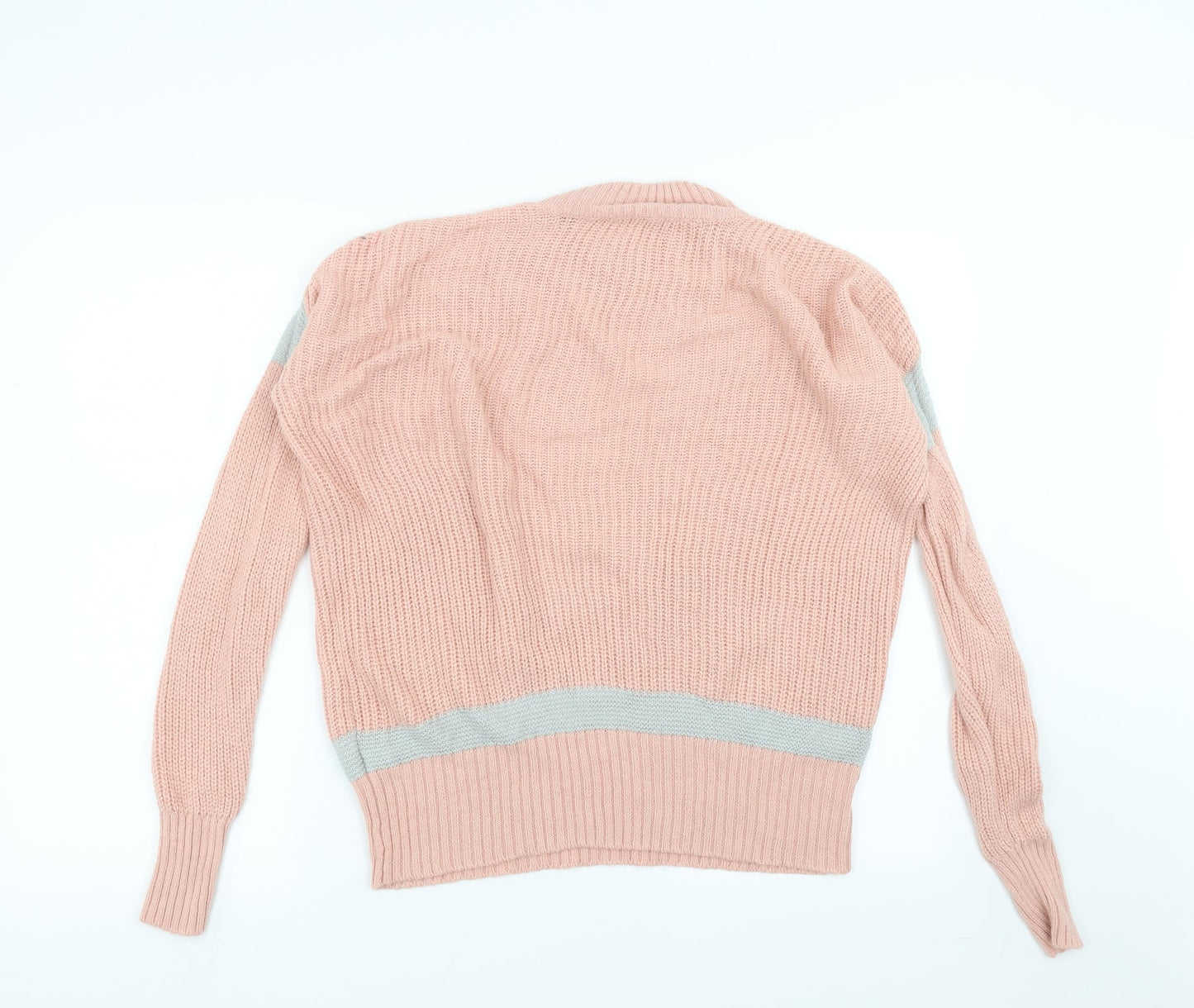 PEP&CO Womens Pink  Knit Pullover Jumper Size 10