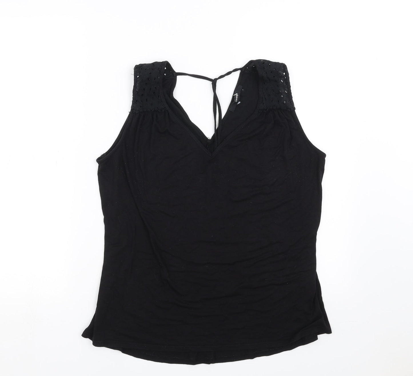George Womens Black   Basic Blouse Size 14