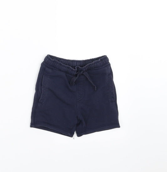 Marks and Spencer Boys Blue   Sweat Shorts Size 3-4 Years