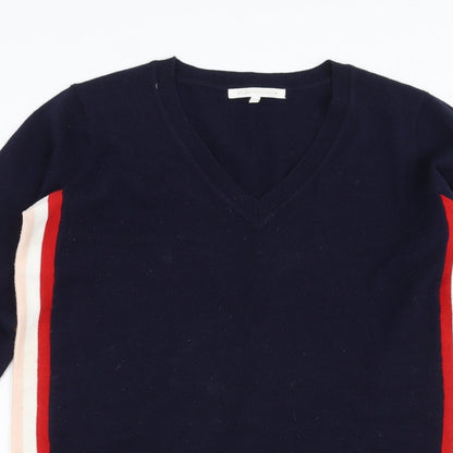Next Womens Black  Knit Pullover Jumper Size 10