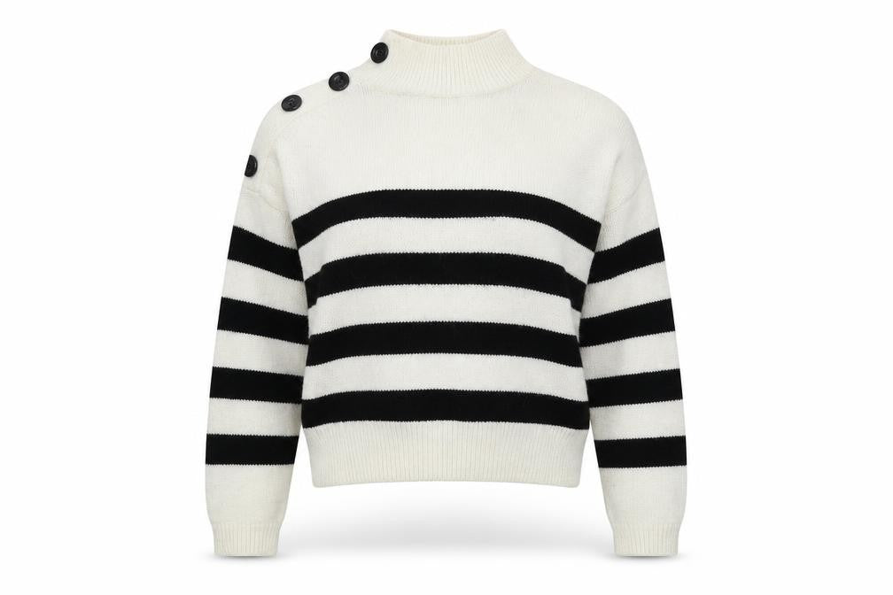 Primark Womens Multicoloured Striped Knit Pullover Jumper Size 6