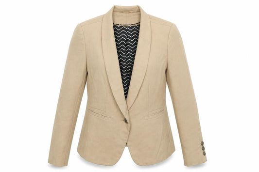 Marks & Spencer Womens Beige   Jacket Suit Jacket Size 12