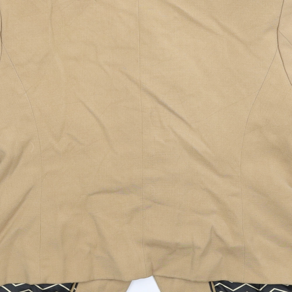 Marks and Spencer Womens Beige   Jacket Suit Jacket Size 12