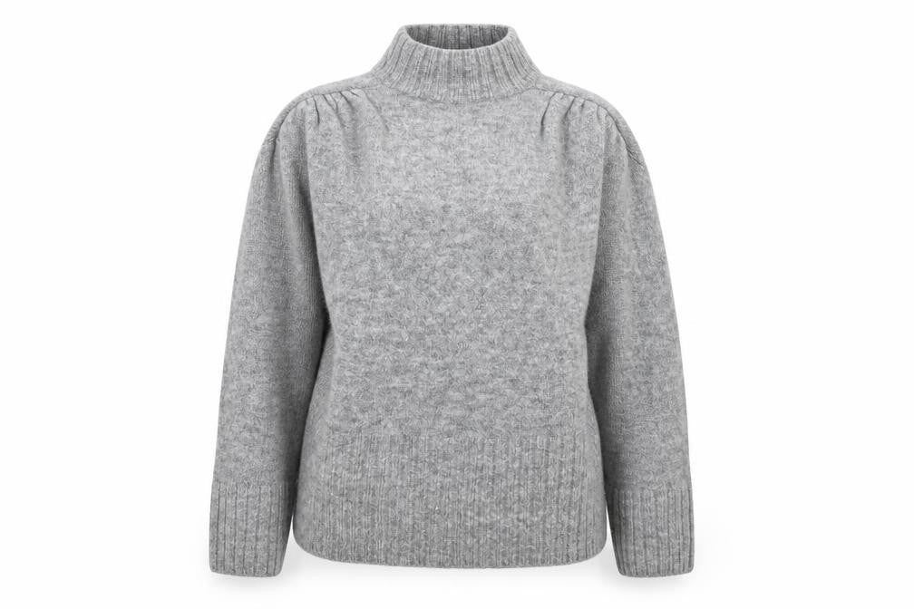 George Womens Grey  Knit Pullover Jumper Size M