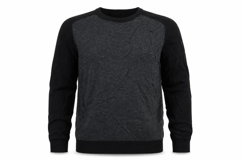 Red Herring Mens Black  Knit Pullover Jumper Size M