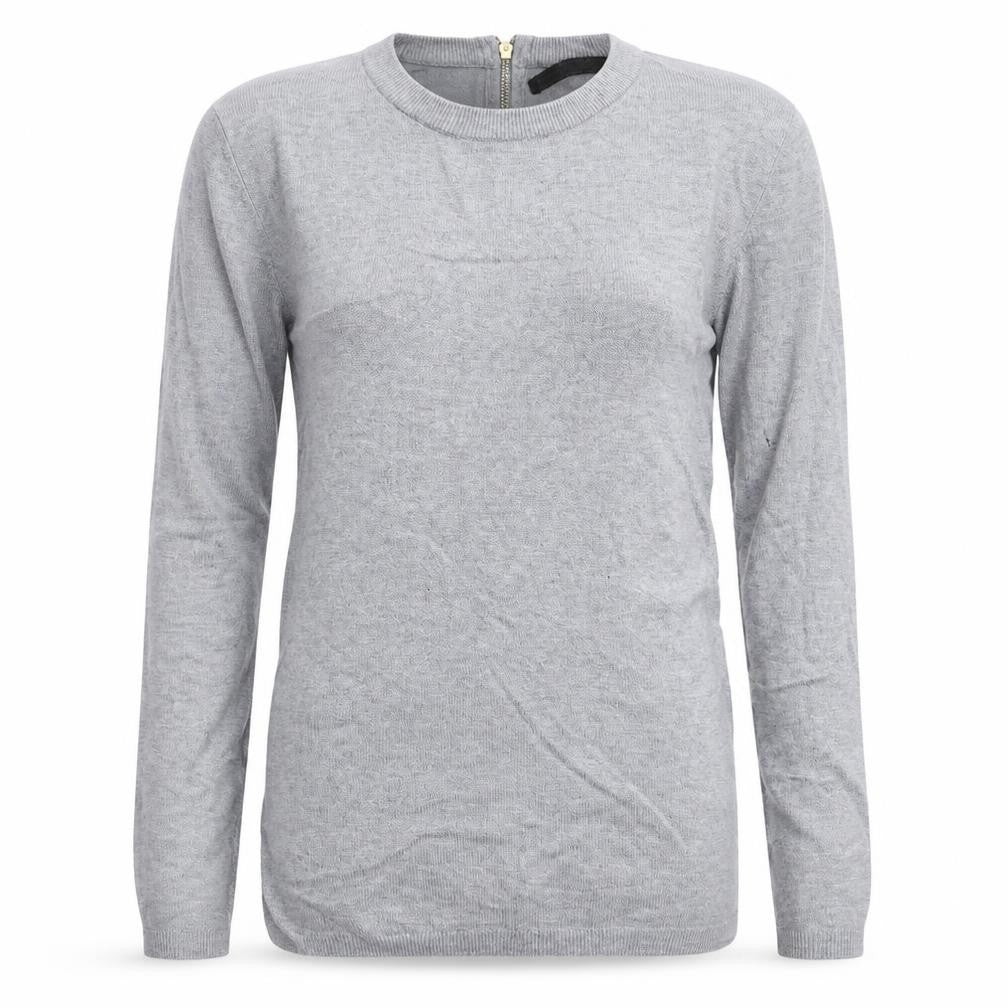 Zara Womens Grey  Knit Pullover Jumper Size S