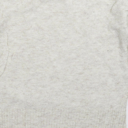 Divided Womens Grey  Knit Pullover Jumper Size S