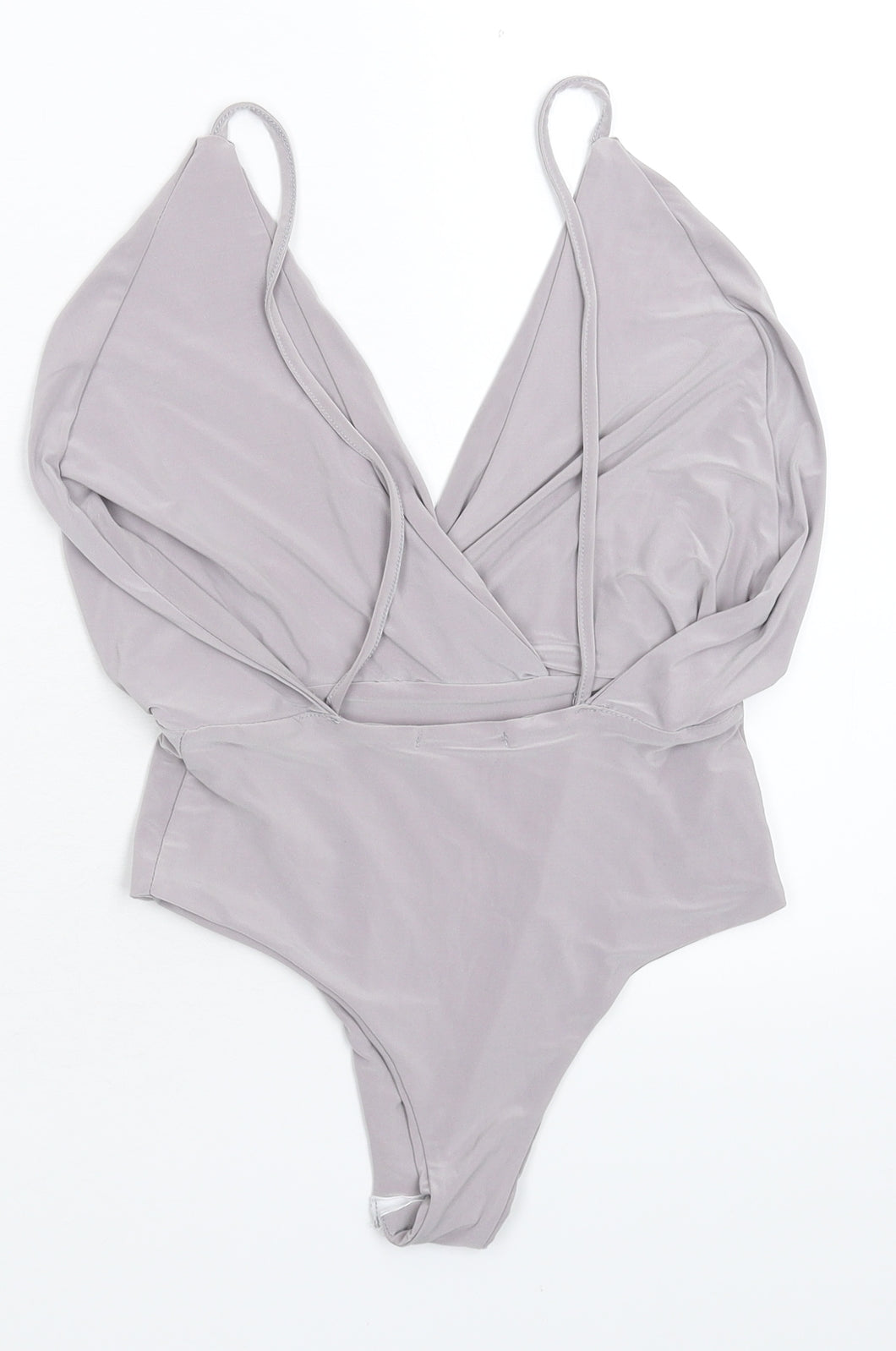 Preworn Womens Grey   Bodysuit One-Piece Size S
